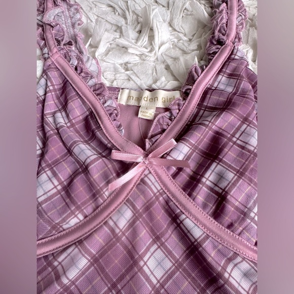 Madden Girl Plaid Cami Tank Top - Picture 4 of 5